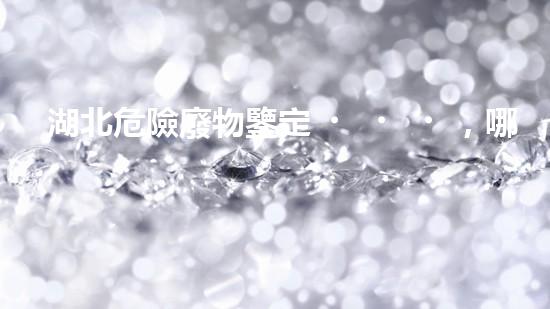 湖北危險廢物鑒定，哪家最靠譜？